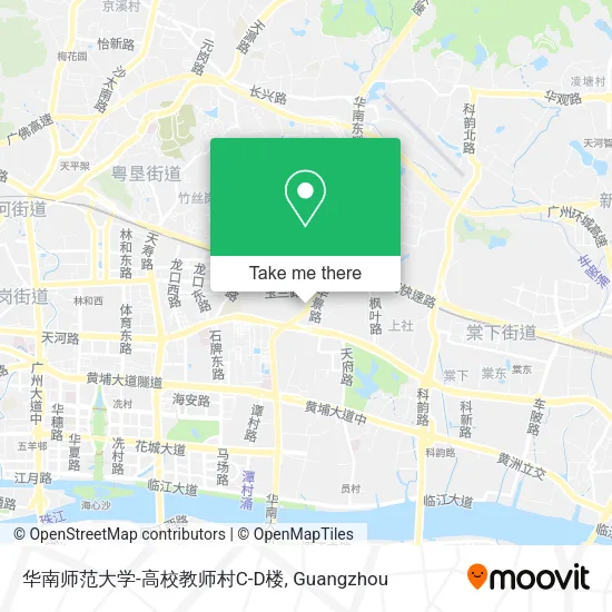 华南师范大学-高校教师村C-D楼 map