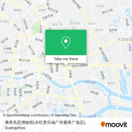 番禺失恋博物馆(永旺梦乐城广州番禺广场店) map