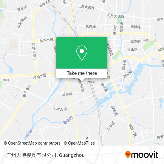 广州力博模具有限公司 map