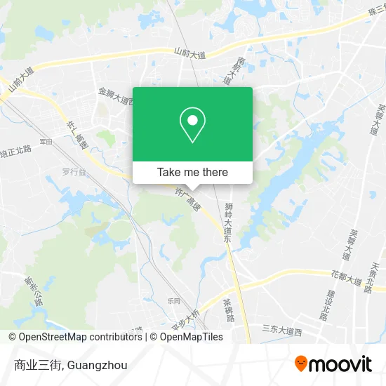 商业三街 map