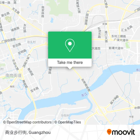商业步行街 map
