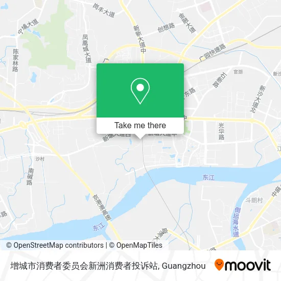 增城市消费者委员会新洲消费者投诉站 map