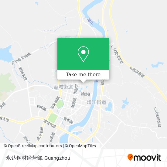 永达钢材经营部 map