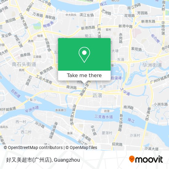 好又美超市(广州店) map