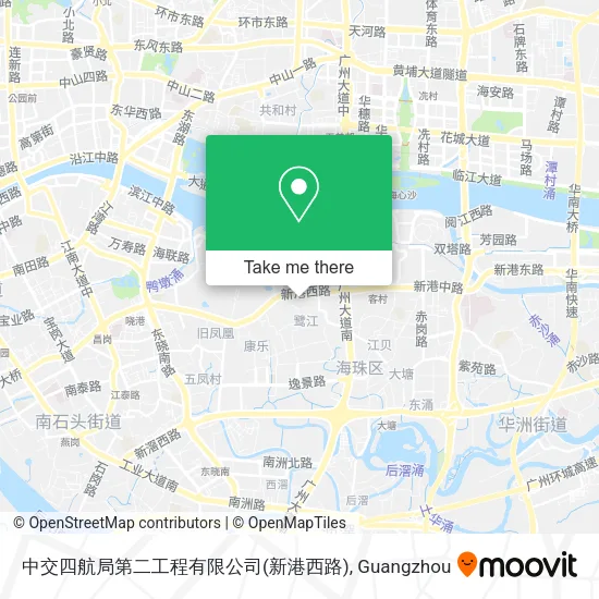 中交四航局第二工程有限公司(新港西路) map
