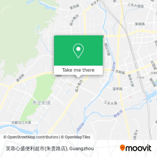 芙蓉心盛便利超市(朱贵路店) map