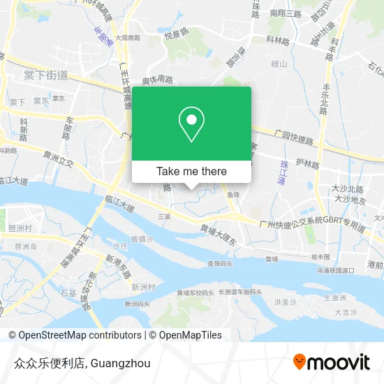 众众乐便利店 map