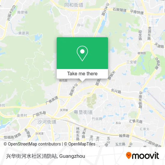 兴华街河水社区消防站 map