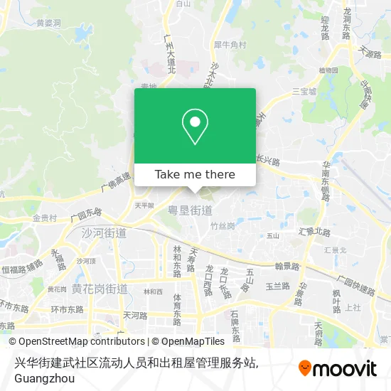 兴华街建武社区流动人员和出租屋管理服务站 map