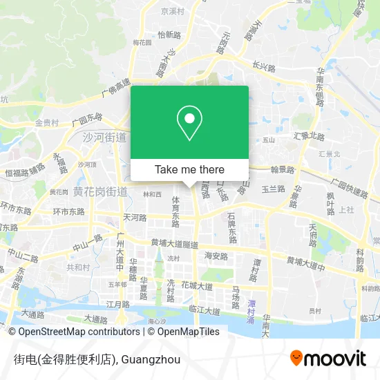 街电(金得胜便利店) map