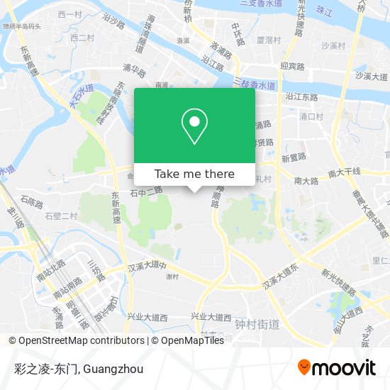 彩之凌-东门 map