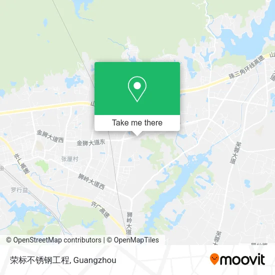荣标不锈钢工程 map