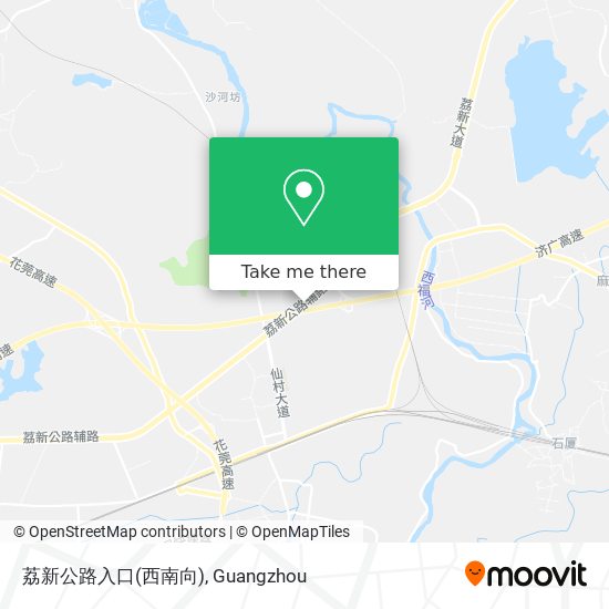 荔新公路入口(西南向) map
