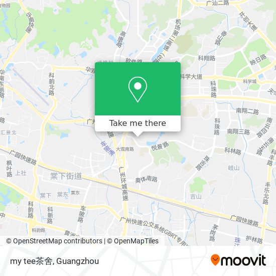 my tee茶舍 map