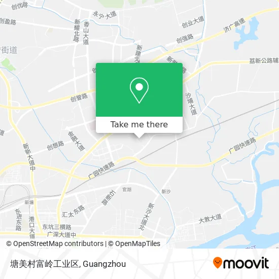 塘美村富岭工业区 map