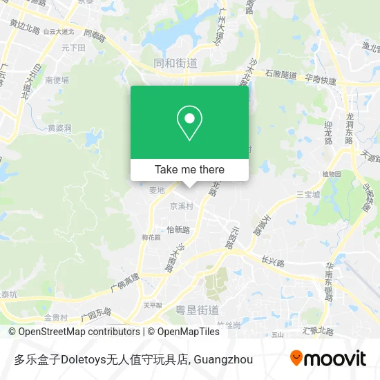 多乐盒子Doletoys无人值守玩具店 map