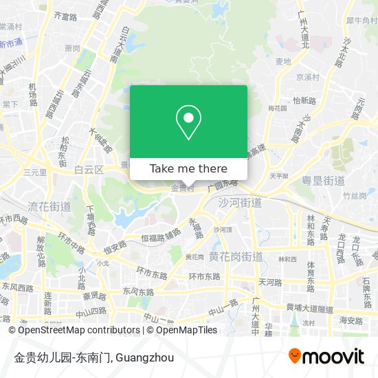 金贵幼儿园-东南门 map