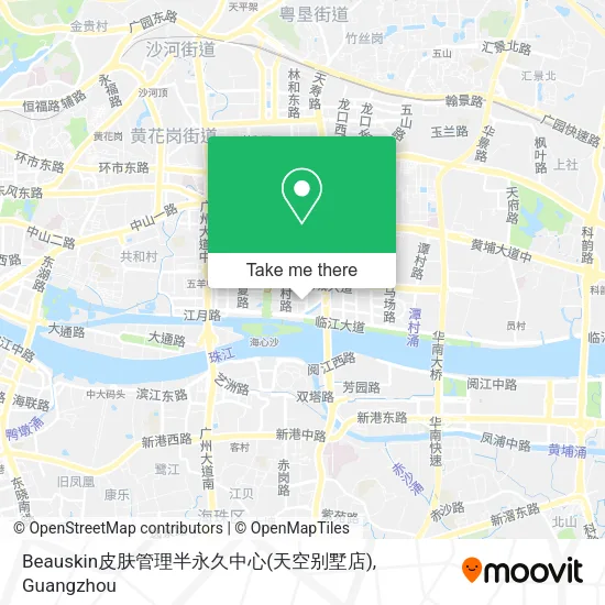 Beauskin皮肤管理半永久中心(天空别墅店) map