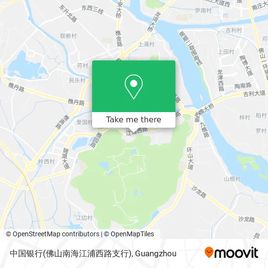 中国银行(佛山南海江浦西路支行) map