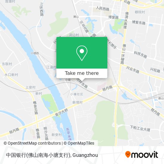 中国银行(佛山南海小塘支行) map