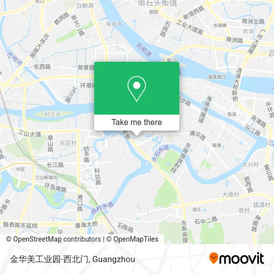 金华美工业园-西北门 map