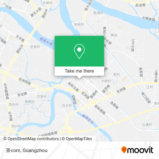 茶com map