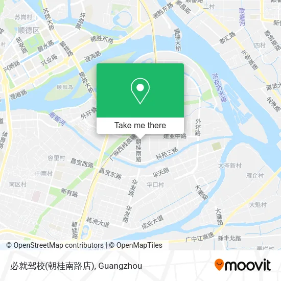 必就驾校(朝桂南路店) map