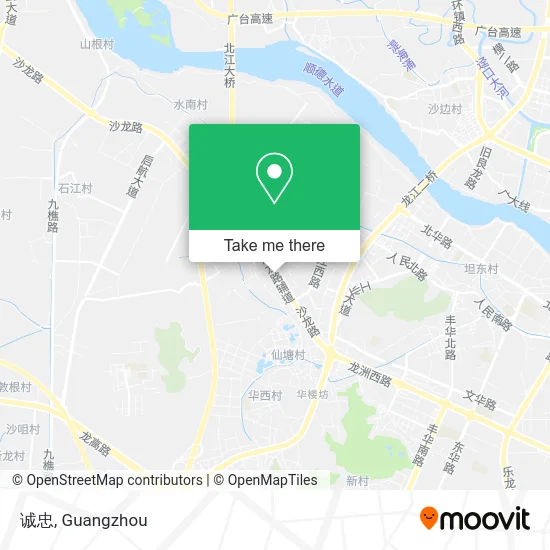 诚忠 map