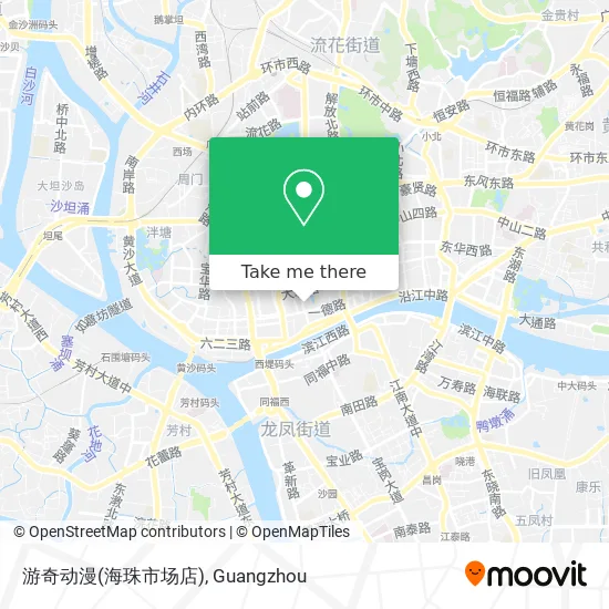 游奇动漫(海珠市场店) map