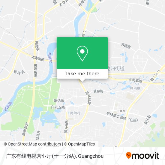 广东有线电视营业厅(十一分站) map