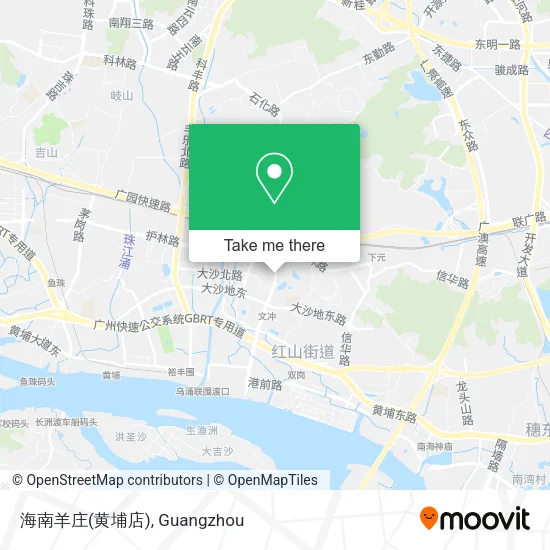 海南羊庄(黄埔店) map