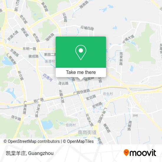 凯棠羊庄 map