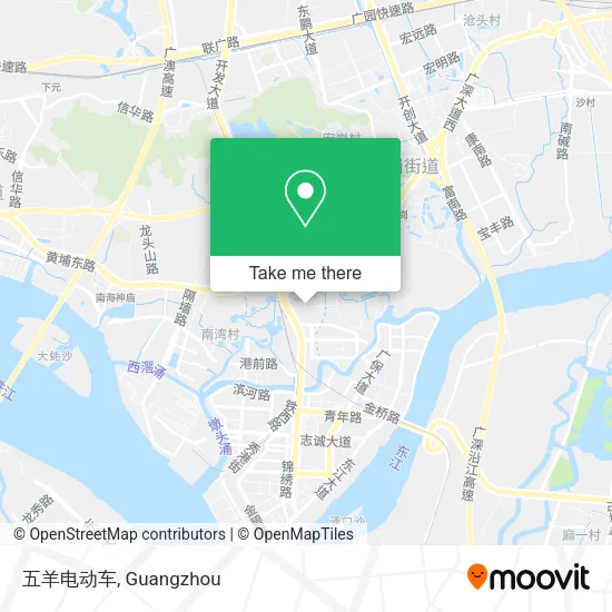五羊电动车 map