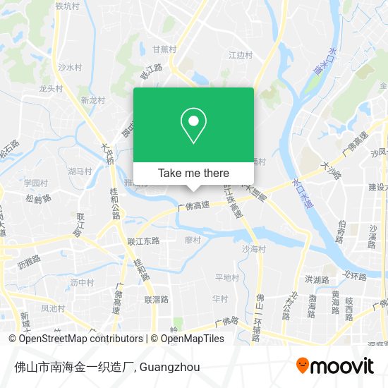 佛山市南海金一织造厂 map