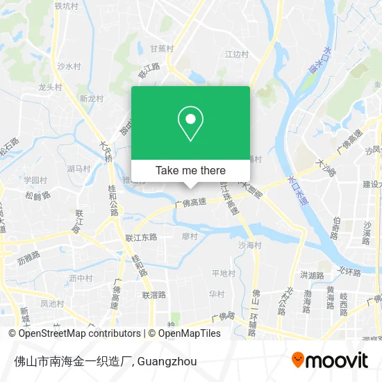 佛山市南海金一织造厂 map