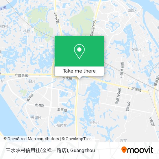 三水农村信用社(金祥一路店) map