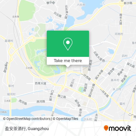 盈安茶酒行 map