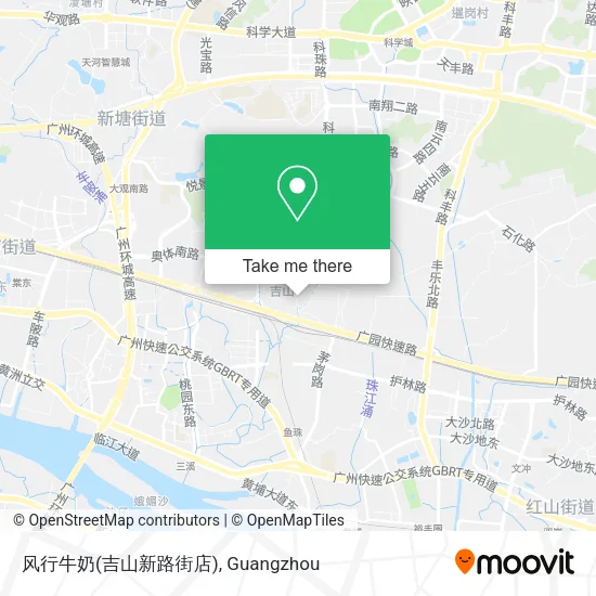 风行牛奶(吉山新路街店) map