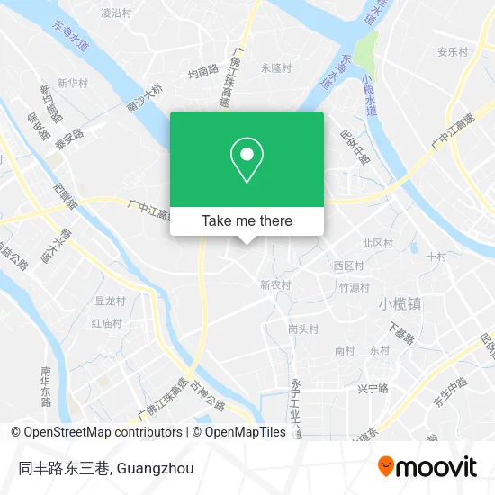 同丰路东三巷 map