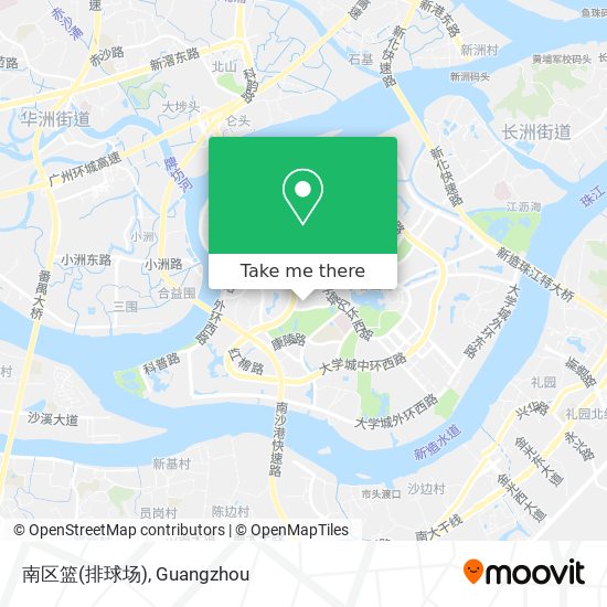南区篮(排球场) map