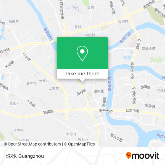 珠砂 map