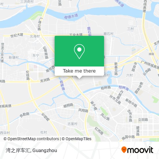 湾之岸车汇 map