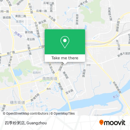 四季粉粥店 map