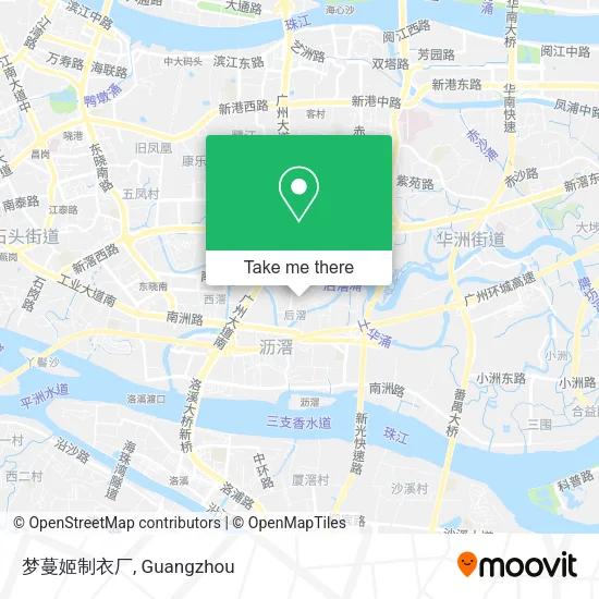 梦蔓姬制衣厂 map