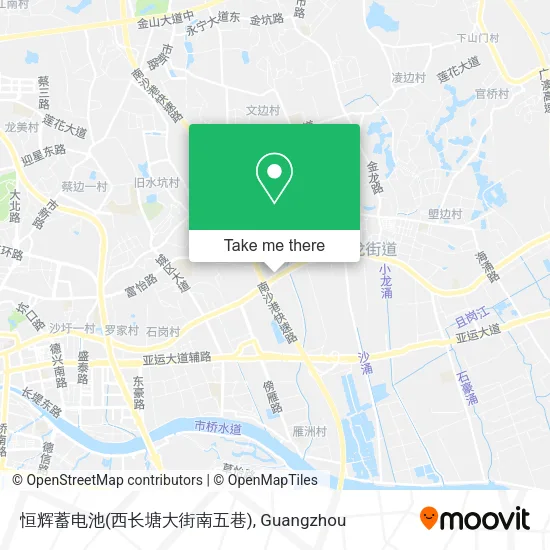 恒辉蓄电池(西长塘大街南五巷) map