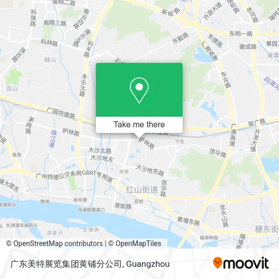 广东美特展览集团黄铺分公司 map