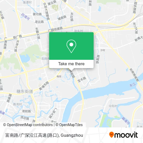 富南路/广深沿江高速(路口) map