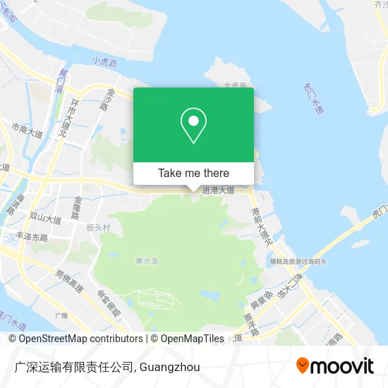 广深运输有限责任公司 map