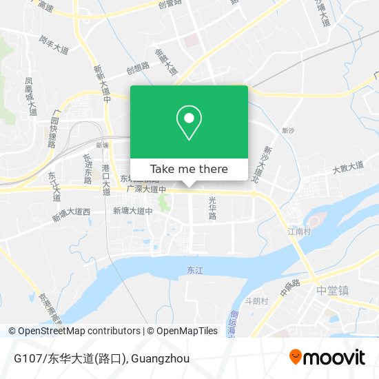 G107/东华大道(路口) map