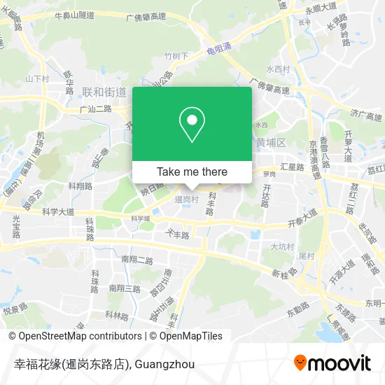 幸福花缘(暹岗东路店) map
